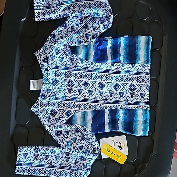 Body Glove Girls Rash Guard Swimsuit size 4 - Picture 3 of 8